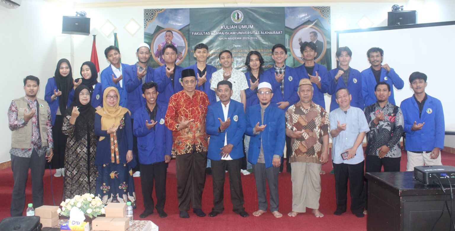 Kuliah Umum FAI Bahas Relevansi Pemikiran Guru Tua Sayyid Idrus Bin Salim Aljufri dalam Pengembangan Pendidikan Islam Kontemporer