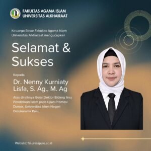 Satu Lagi Doktor Lahir di FAI UNISA Palu: Kado Akademik Spesial dari UIN Datokarama!