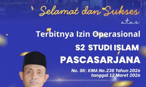 Fakultas Agama Islam Universitas Alkhairaat Palu Resmi Buka Program Magister (S2) Studi Islam