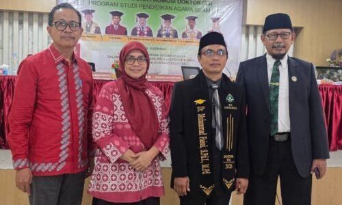 Perjalanan Panjang Berbuah Manis, Muhammad Faisal Sukses Sandang Gelar Doktor